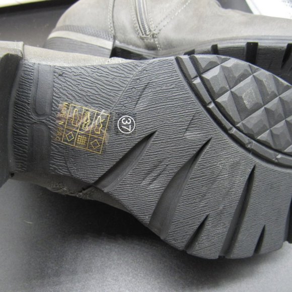 WOMEN'S SPRING ANKLE BOOT by EVE Par Bloom & Co..  7.5.  Grey. NIB - Picture 10 of 10